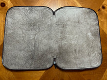 Load image into Gallery viewer, American Bison Leather Bible Sleeve "Rust Color"