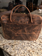 Load image into Gallery viewer, America Bison Laptop Computer Bag-Rust
