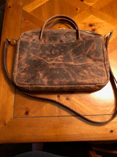 Load image into Gallery viewer, America Bison Laptop Computer Bag-Rust