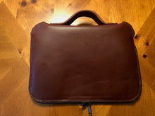 Load image into Gallery viewer, Roasted Chestnut Calfskin Leather Bible Carrying Case
