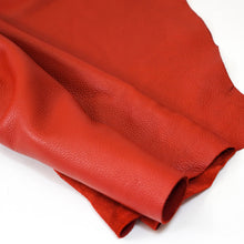 Load image into Gallery viewer, Red Calfskin Leather Bible Carrying Case