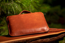 Load image into Gallery viewer, Horween Leather Bible Carrying Case &quot;English Tan&quot;
