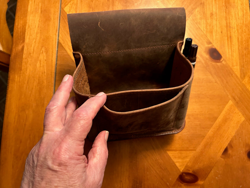 Leather Beekeepers Tool Pouch