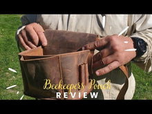 Load and play video in Gallery viewer, Leather Beekeepers Tool Pouch
