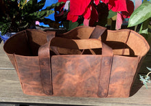 Load image into Gallery viewer, Bison &quot;Rust&quot; Leather Utility Bag
